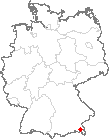Karte Traunstein, Oberbayern Karte Traunstein, Oberbayern